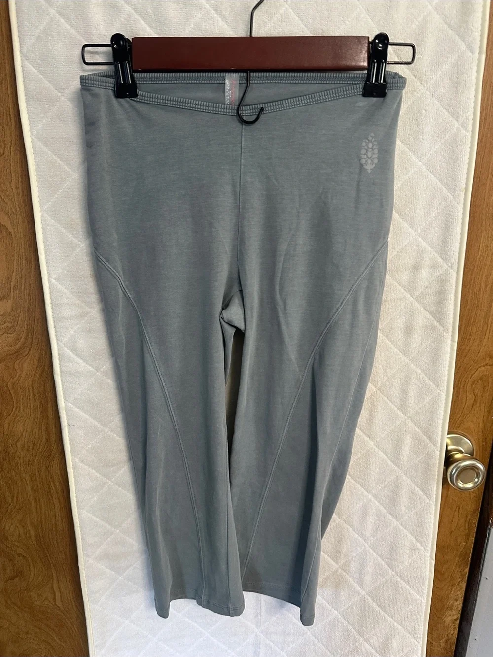FP Movement by Free People Steel Gray Scoop Neck Tank and long shorts $98 - Picture 4 of 5
